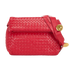 Intrecciato The Fold Bag, &pound;795, Handbags, Red, Leather, Front view